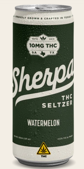 Sherpa Watermelon Seltzer | 10mg D9 / Watermelon